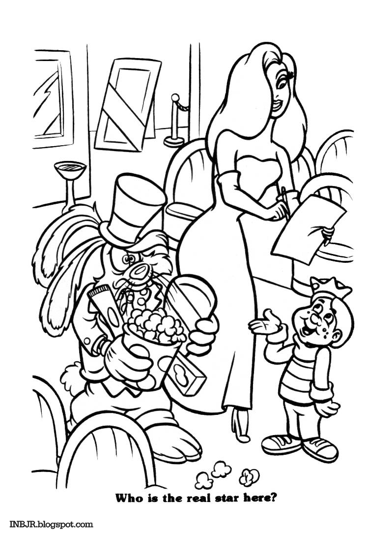 35 Jessica Rabbit Coloring Pages - Zsksydny Coloring Pages