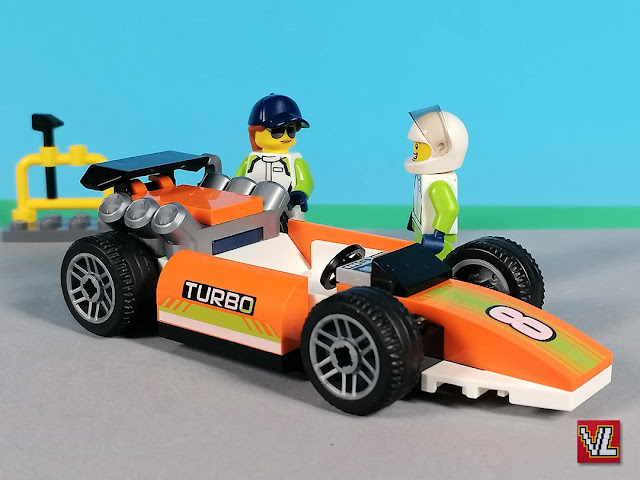 Set LEGO City 60322 Carro de corrida
