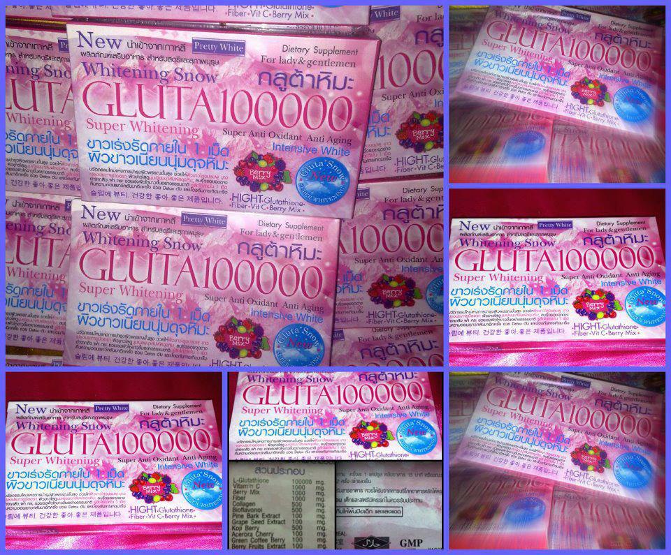 Hidayah Leen (Health & Beauty): GLUTA 100000mg box (10caps)