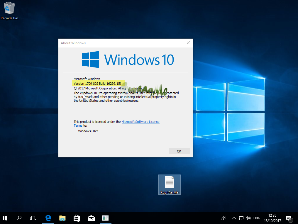 how do i download windows version 1709