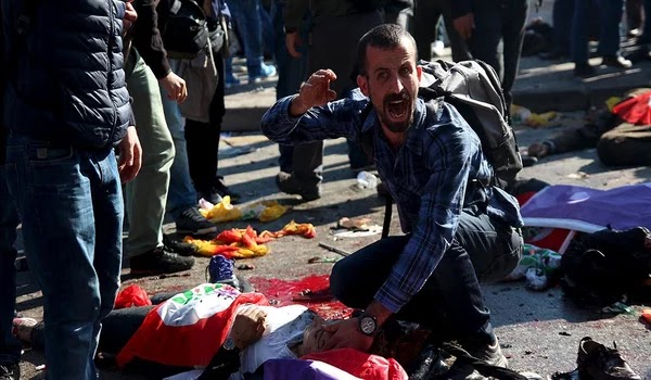 Άγκυρα: Ντοκουμέντο από τη στιγμή του τρομοκρατικού χτυπήματος – 30 Νεκροί