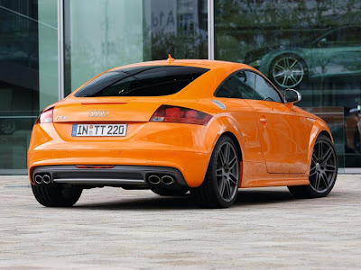 2011 Audi TTS Coupe Rear View