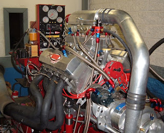 Racing Car Engine High Performance