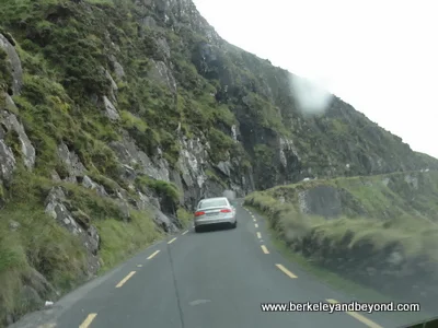 Conor Pass on Dingle Peninsula in Ireland