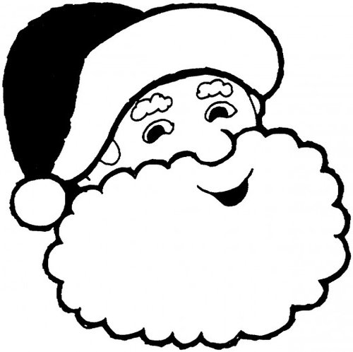 Santa Coloring Pages