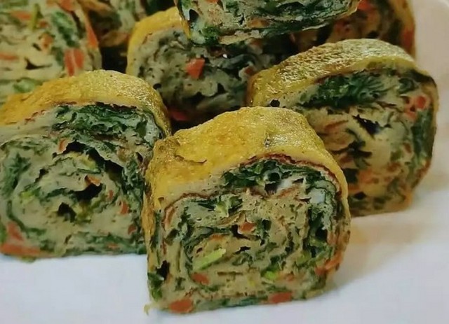 resep-kreasi-ketan-gulung-bayam-dadar