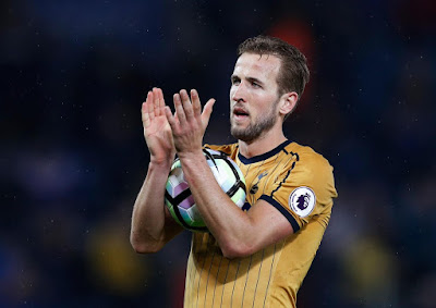 Harry Kane's four goals moves him top of the EPl goal chart