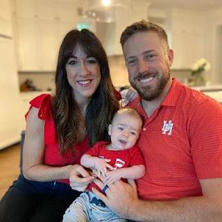 Case Keenum With His Son