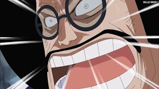 ワンピースアニメ 頂上戦争編 485話 センゴク | ONE PIECE Episode 485