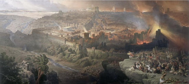 Осада и разрушение Иерусалима римлянами под командованием Тита, 70 г. н.э.