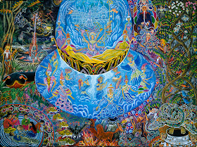 ayahusca visionary art