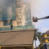 (UPDATE)Abena Tower a.k.a. ACADEMIC CITY, has been engulfed by fire