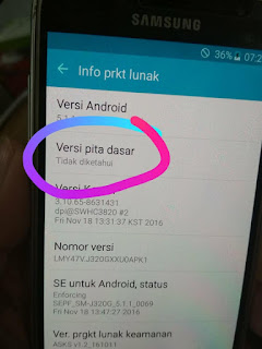 Analisa IMEI dan Baseband Unknown Samsung Android