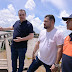 Em vistoria, Roberto Cidade cobra de DNIT ação efetiva para recuperação do Porto de Borba, que foi destruído por balsa de soja