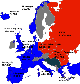 NATO and The Warsaw Pact. NATO