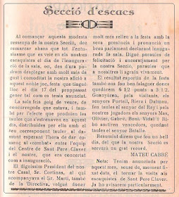 Boletín 115 del Casal Catòlic de Sant Andreu, febrero de 1932