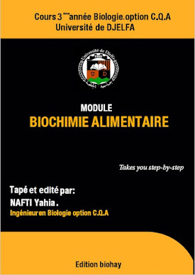 Télécharger Livre Gratuit Biochimie alimentaire pdf