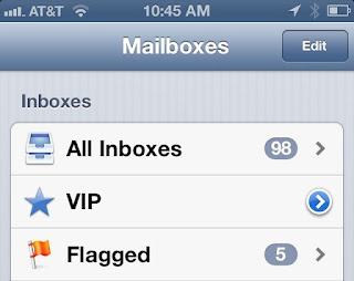 New Feature in iOS 6 from Apple - VIP Mail Box