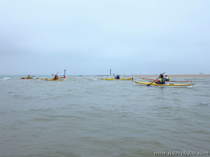 Kayak en Sancti Petri