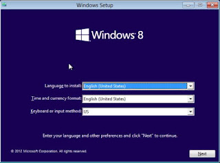 Cara Install Windows 8 Final Dengan Petunjuk Gambar