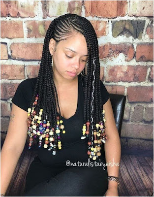  Best Tribal Braids with Beads Hairstyles Updos 2019 That Attract Beauty