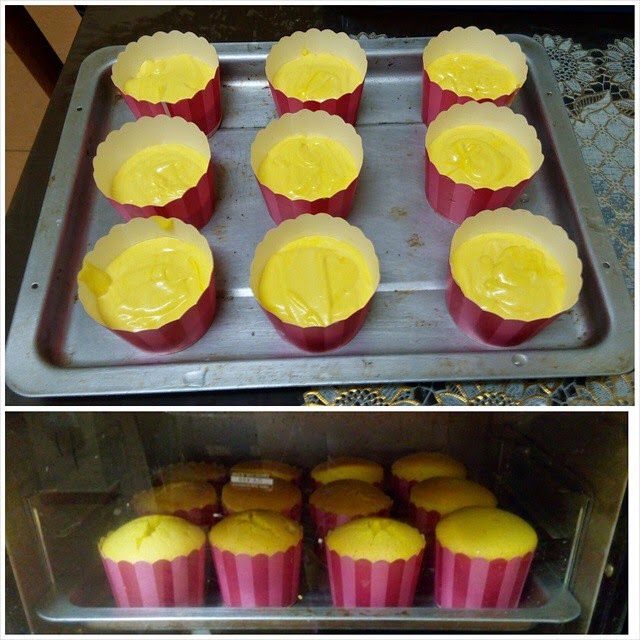 Brown Sugar says: Cupcake / Kek Oren untuk Aidiladha 