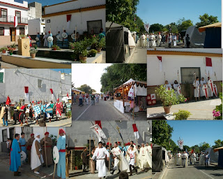 Recreación histórica y mercado medieval de Fuente del Rey, Sevilla.