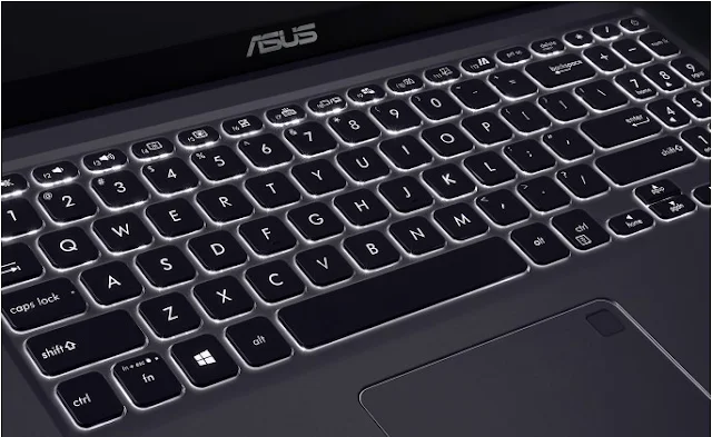 ASUS VivoBook 15 A516 Sajikan Keyboard Cantik Plus Fingerprint Sensor