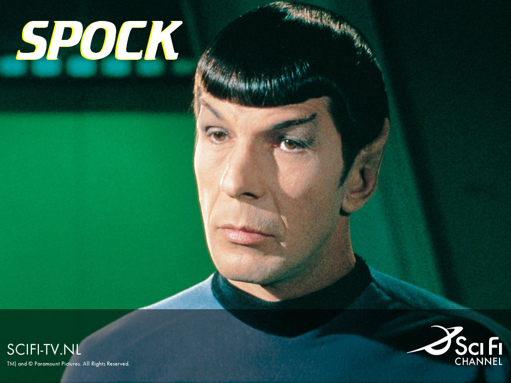 As for Spock, I cannot sing