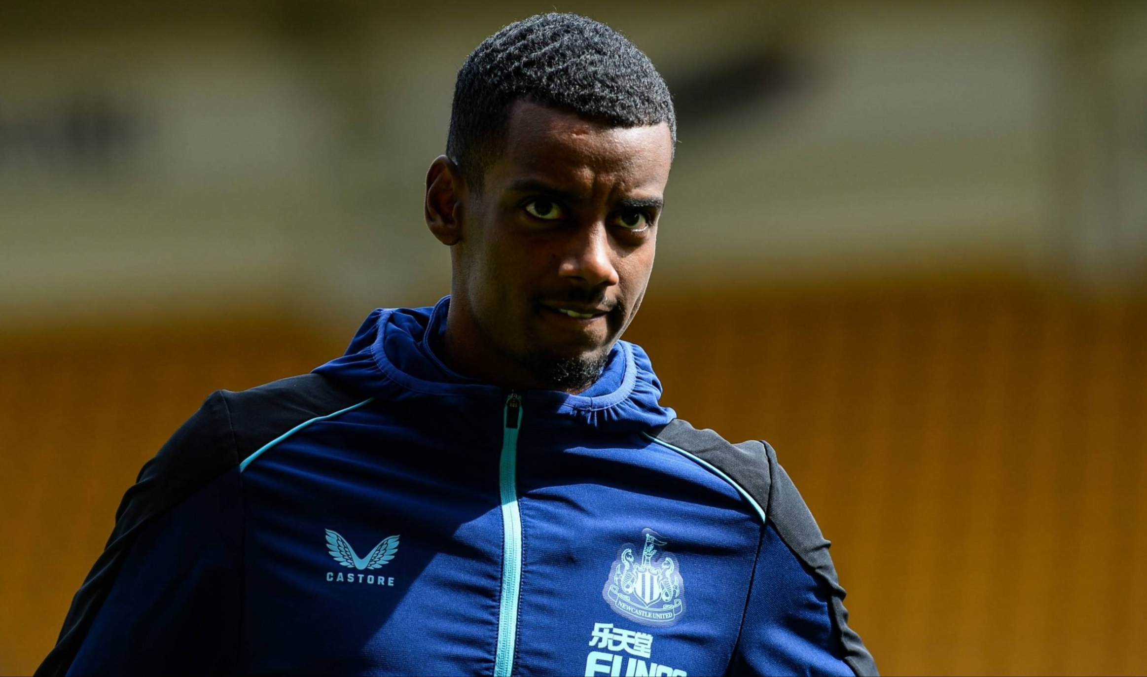 Alexander Isak could be benched throughout against Liverpool on Wednesday