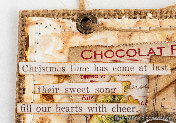 Layers of ink - Gingerbread Dance Tutorial by Anna-Karin Evaldsson.