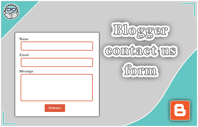 blogger contact us form