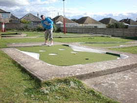 Arnold Palmer Minigolf Putting Course in Prestatyn