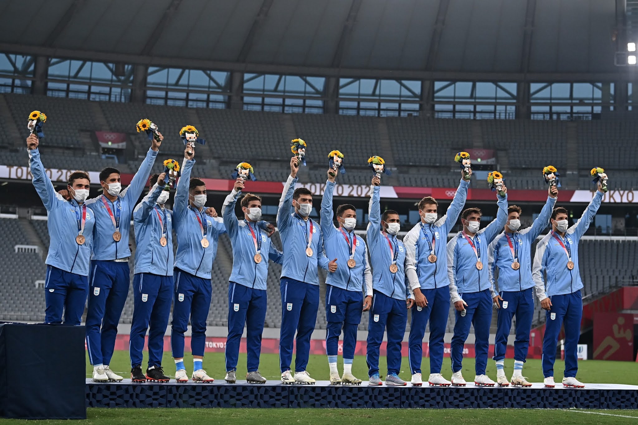 VIDEO: así fue el emotivo recibimiento a Los Pumas 7 en la Villa Olímpica