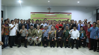 Hadapi Natal dan Tahun Baru, Kapolres Tangerang Bersama Forkopimda Silaturahmi Dengan Pimpinan Gereja