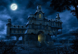 Free Haunted House Wallpaper