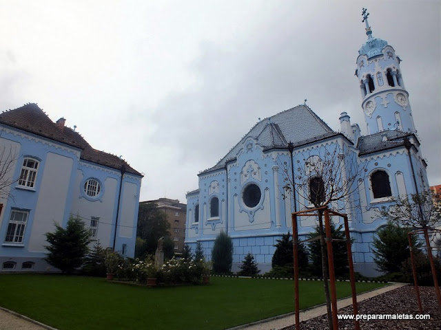 La Iglesia azul de Bratislava