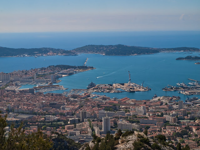 jiemve, le temps d'une pose, Var, Toulon, Mont Faron, rade