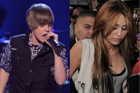 Miley Cyrus  Justin Bieber on Miley Cyrus Y Justin Bieber Cantaron A D  O  Y Aquello Fue El Delirio