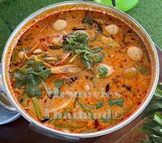 Tom Yum seafood, a tasty, spicy Thai soup