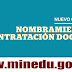 Nombramiento y Contratación Docente 2018 se iniciaría en Mayo