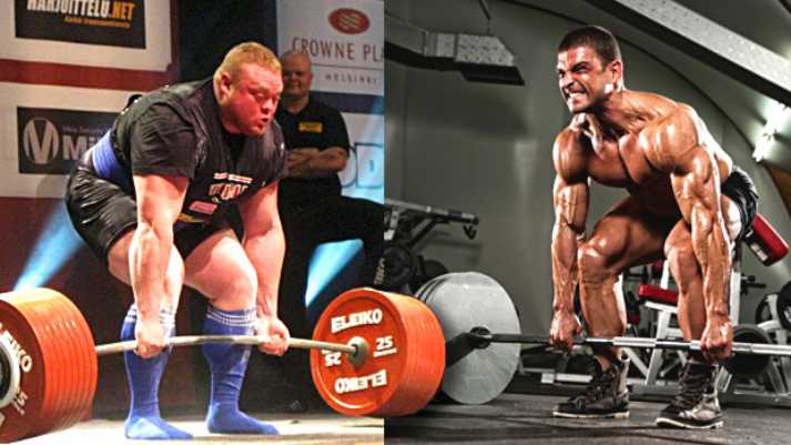 The difference between strength training and bodybuilding