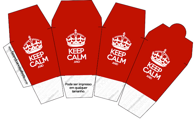 Keep Calm Free Printable Quinceanera PartyBoxes.