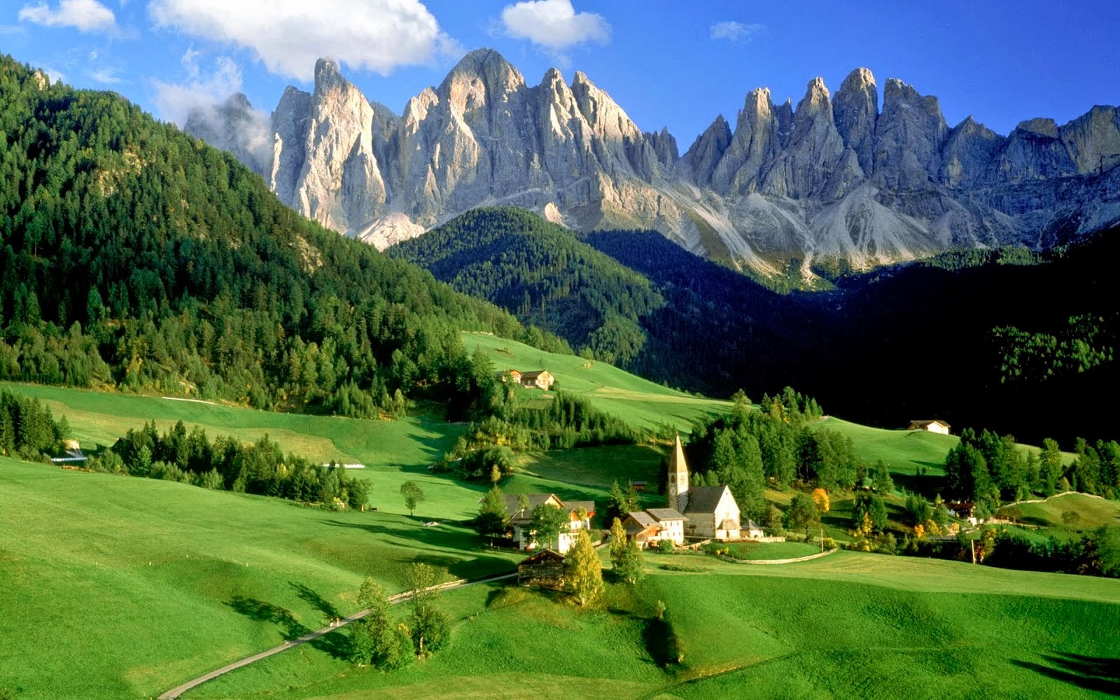 Dolomites Mountains Italy