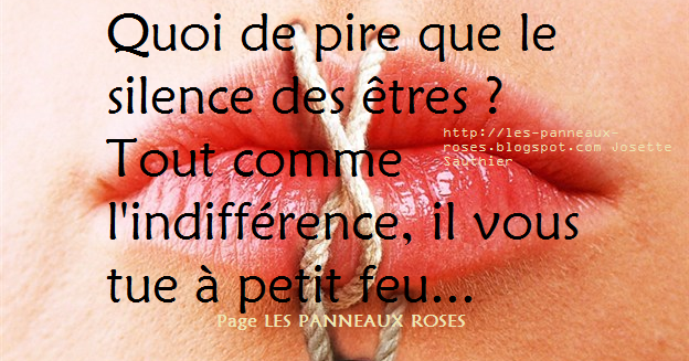 Les Panneaux Roses Citation En Image Sur L Indifference Le Silence Qui Fait Mal Les Panneaux Roses Citation En Image Sur L Indifference Le Silence Qui Fait Mal