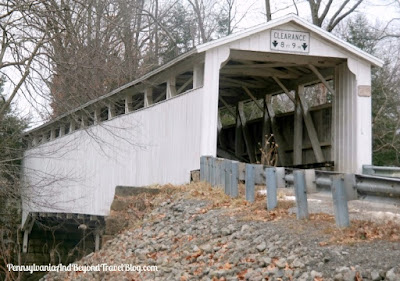 Banks Covered Bridge in Lawrence County Pennsylvania 