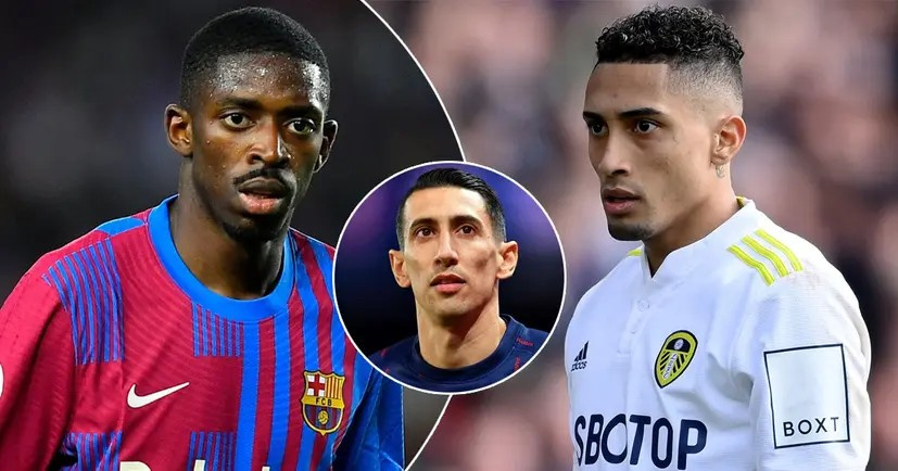 Barca rule out Raphinha signing, to bet on Dembele and Di Maria