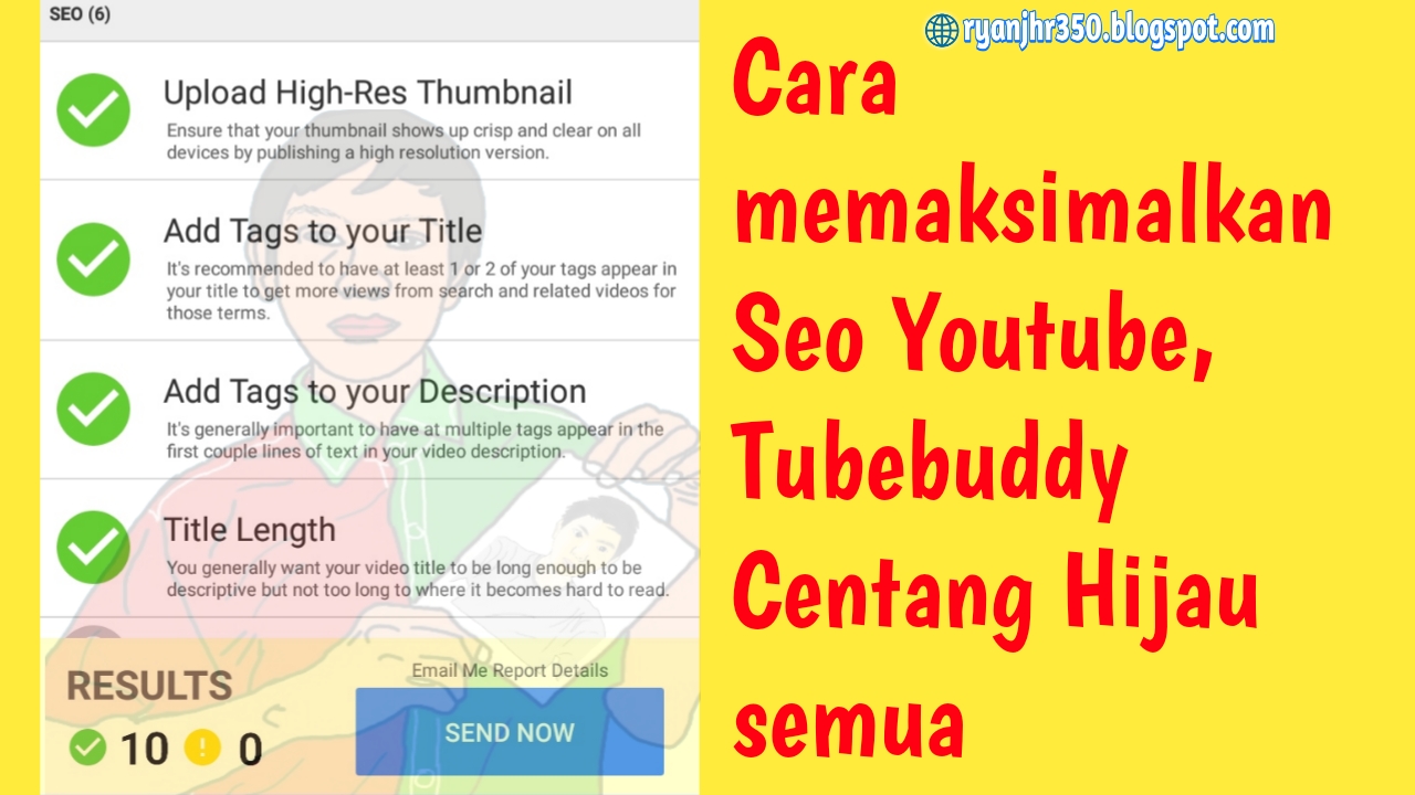 Tips mengoptimalkan seo tubebuddy centang hijau semua