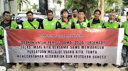 Komunitas Gojek Makassar Dukung Pemilu 2024 Aman dan Damai