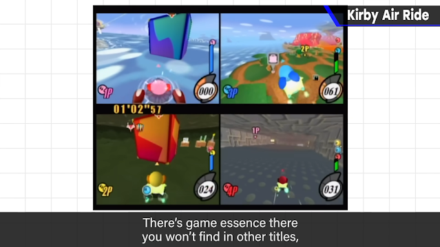 Kirby Air Ride Masahiro Sakurai game concepts game essence City Trial